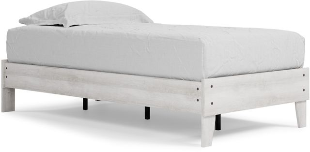 Signature Design by Ashley® Shawburn Whitewash Twin Platform Bed-2