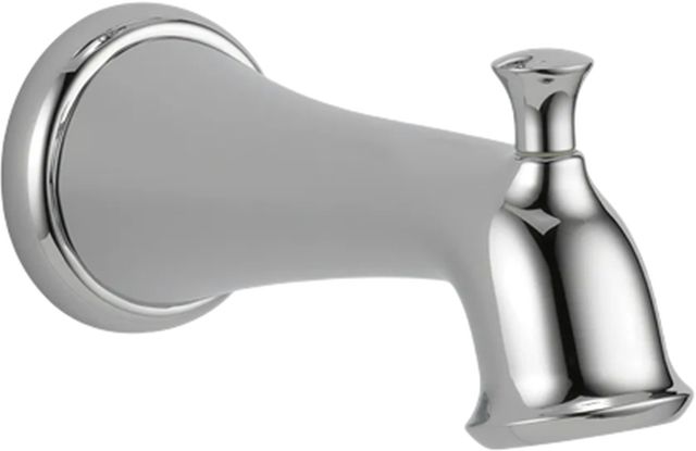 Delta Linden® 3" Chrome Pull-Up Diverter Tub Spout-0