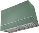 AGA Loge 48" Mineral Green Wall Mounted Range Hood with Brushed Nickel Trim-0