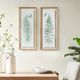 Olliix by Madison Park Linden Fern 2 Piece Set Natural Framed Wall Decor-0