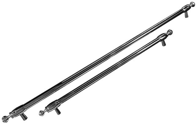 Bertazzoni Heritage Series 30" Stainless Steel Built in Refrigerator Handle Kit-0