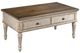 American Drew® Southbury Parchment Rectangular Cocktail Table-0