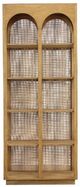 Dovetail Furniture Leonardo Natural Bookcase-1