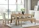 Elements International Eleanor White Dining Chair-1