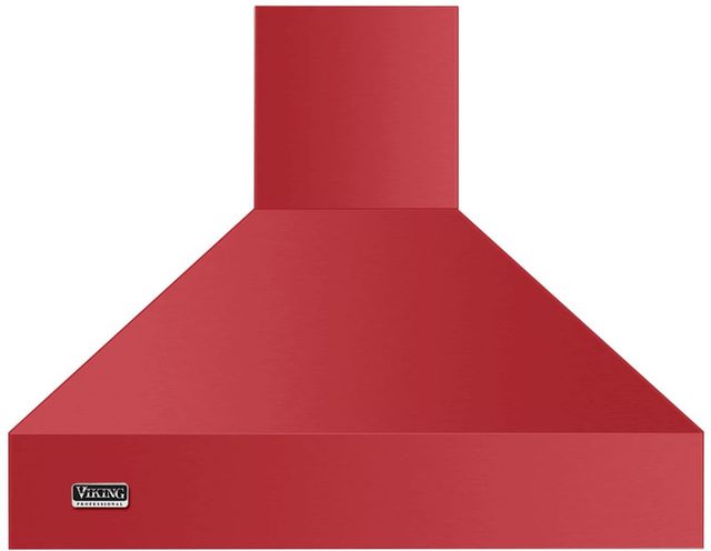 Viking® 5 Series 30" San Marzano Red Professional Chimney Wall Mounted Range Hood-0