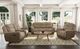 Elements International Hornet Rancho Beige Manual Reclining Sofa-1