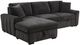 Coaster® Pastrana 2-Piece Gray Left-Arm Facing Sleeper Sectional and Chaise-0