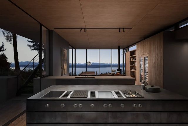 Gaggenau 400 Series 15" Stainless Steel Electric Grill Cooktop-5