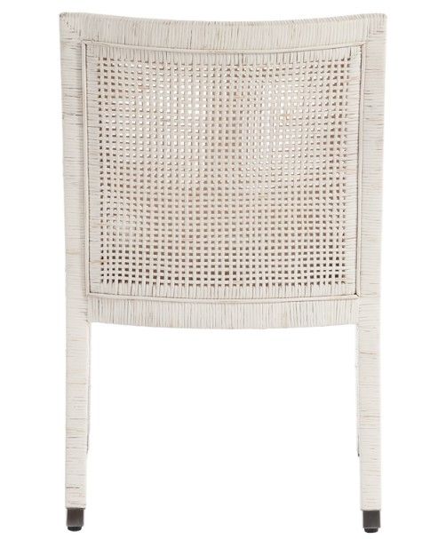 Universal Explore Home™ Weekender Coastal Living Home Longboat Nomad Snow-White Dining Arm Chair-3