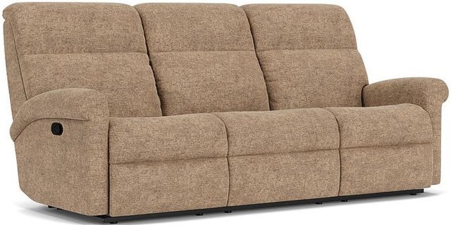 Flexsteel® Davis Pewter Manual Reclining Sofa-0