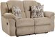 HomeStretch Newport Fawn Manual Reclining Loveseat-0