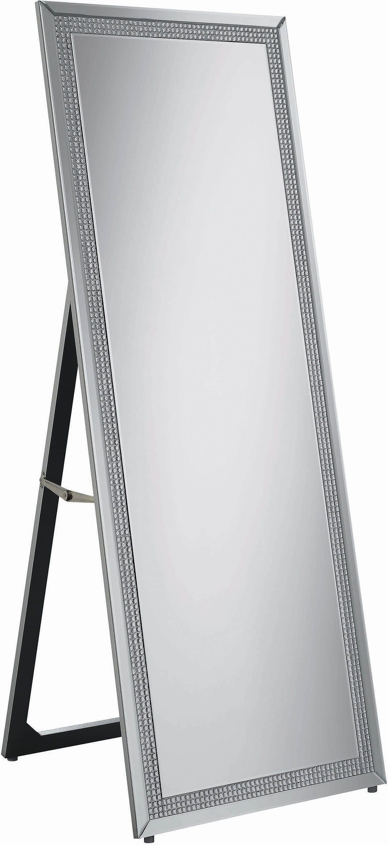 Coaster® Giddish Silver Standing Mirror
