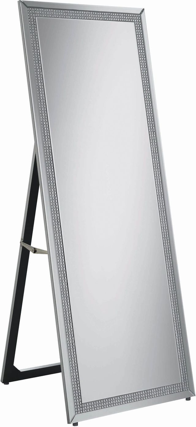 Coaster® Giddish Silver Standing Mirror-0