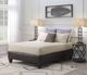 Elements International Abby Brown Full Platform Bed-1