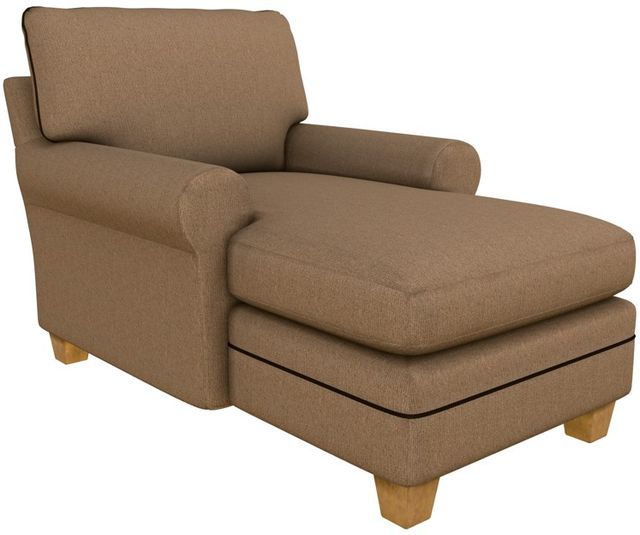 Best® Home Furnishings Customizable Reyona Chaise Lounge with Honey Birch Legs-0
