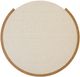 Bassett® Furniture Newbury Parchment Gesso Open Front End Table with Natural Base-4