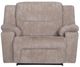 Franklin™ York Parker Stone Fabric Power Rocker Recliner with Wand Hand and Cupholder-5