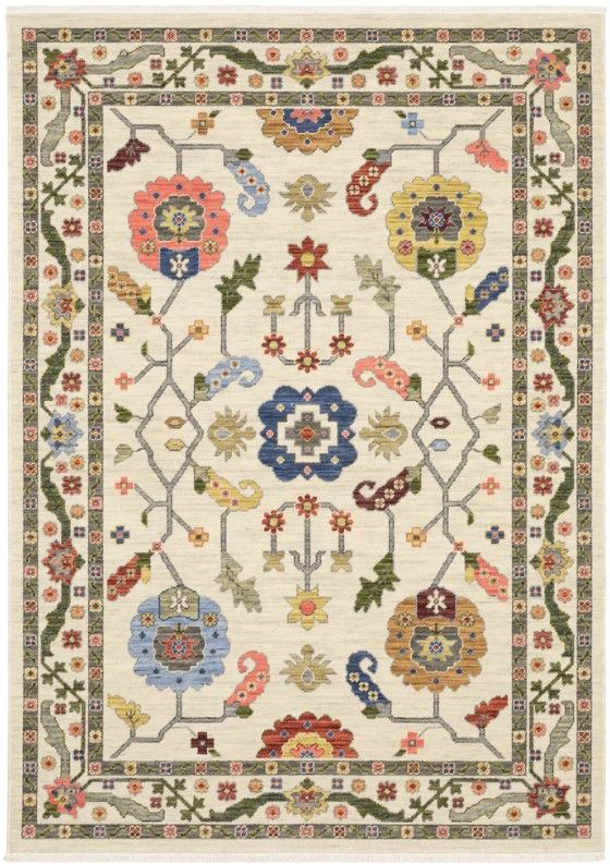 Oriental Weavers™ Lucca 5'x8' Style 6 Area Rug-0