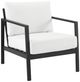 Linon Alora Natural Aluminum/Fabric Outdoor Armchair-0
