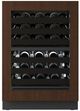 U-Line® Seamless Collection 24" 4.9 Cu. Ft. Panel Ready Dual-Zone Wine Refrigerator with Glass Door-1