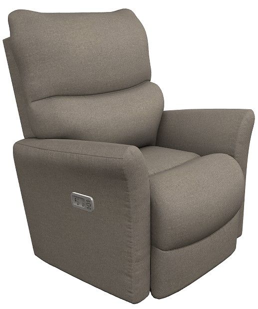 La-Z-Boy® Rowan Mushroom Power Wall Recliner with Headrest and Lumbar-0