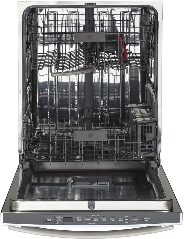 GE® 24" Built In Dishwasher-Stainless Steel-2