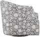 Jofran Inc. Lottie Blue Swivel Chair-2
