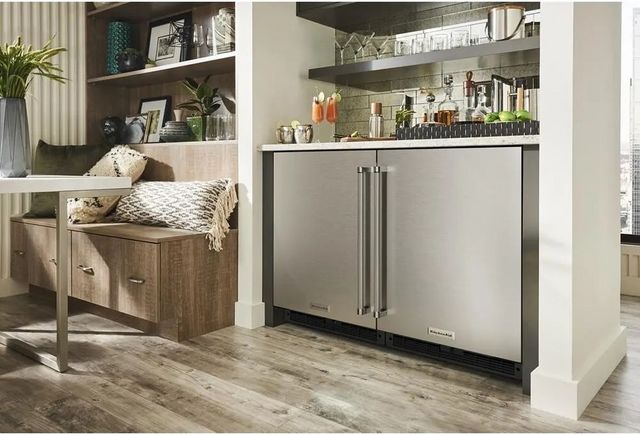 KitchenAid® 5.0 Cu. Ft. Stainless Steel Under the Counter Refrigerator-5