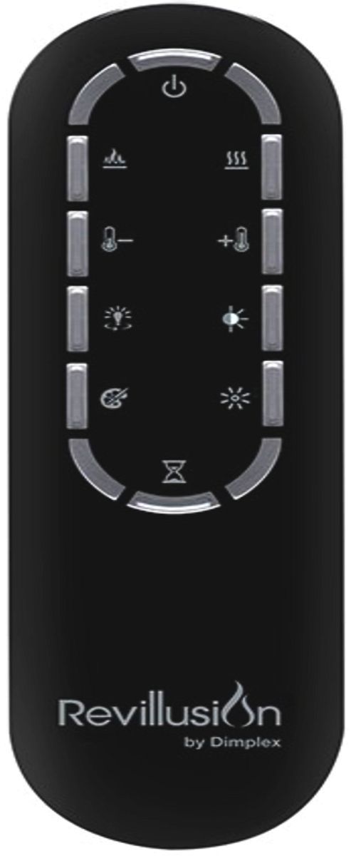 Dimplex® Revillusion Black 30" Built-in Weathered Concrete Electric Firebox-4