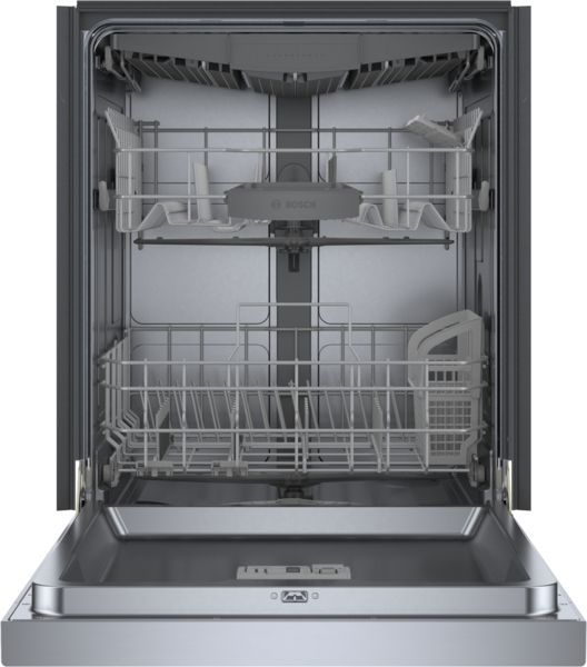 Bosch® 300 Series 24" Stainless Steel Front Control Built In Dishwasher-3