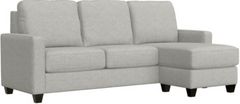Emerald Home Dawson Pebble Gray Sofa Chaise