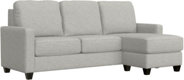 Emerald Home Dawson Pebble Gray Sofa Chaise