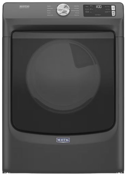 Maytag® 7.3 Cu. Ft. Volcano Black Front Load Gas Dryer-0