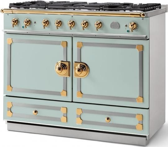 La Cornue CornuFé 110 43" Roquefort Pro Style Dual Fuel Range-0