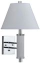 Cal® Lighting & Accessories Chrome Wall Lamp-0