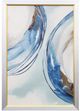 Stylecraft Blue Water Rings I Blue/Brown/Off-White Wall Art-0