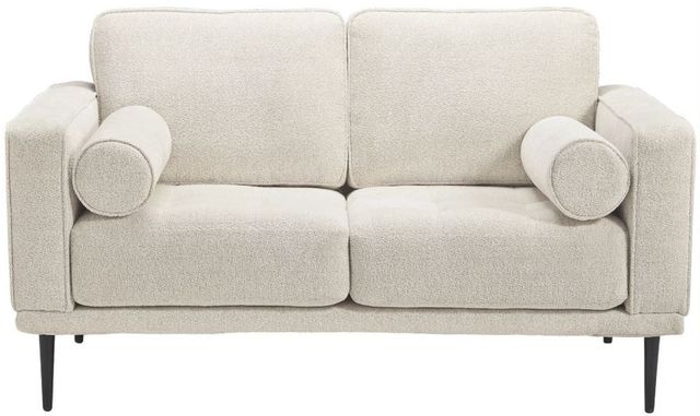 Signature Design by Ashley® Caladeron Sandstone Loveseat-1