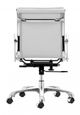 Zuo® Lider Plus White Office Chair-3