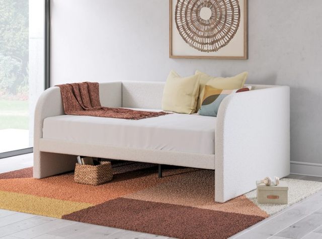 Signature Design by Ashley® Arloster White Full Upholstered Daybed-5