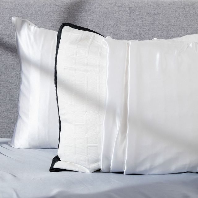 Hush Ivory Silk Pillowcase-2
