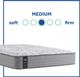 Sealy® Posturepedic® Red Maple Innerspring Medium Tight Top Split California King Mattress, Must Order Two for a Set-4