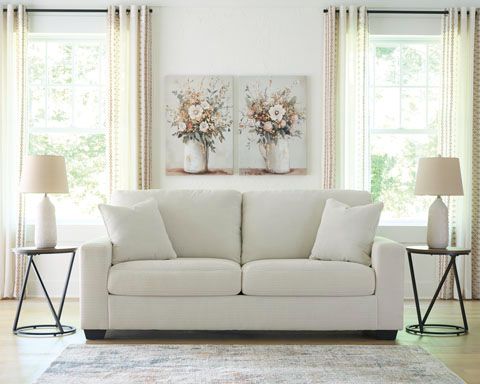 Signature Design by Ashley® Greenbriar Ivory Sofa-3