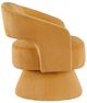 Homelegance® Upton Yellow Swivel Chair-2