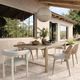 TOV Furniture Alexa Cream/Natural Linen/Rattan Outdoor Dining Chair-1