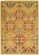 Nourison Home™ Allur Yellow Multicolor 5'x7' Style 3 Area Rug-0