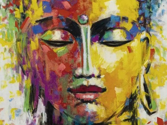 Classy Art Buddha by A. Orme Wall Art-1