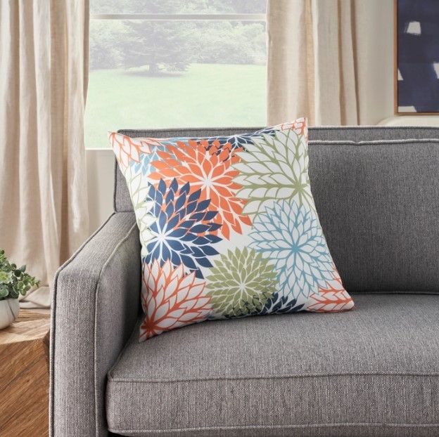 Nourison Home™ Aloha Multicolor Throw Pillow-3
