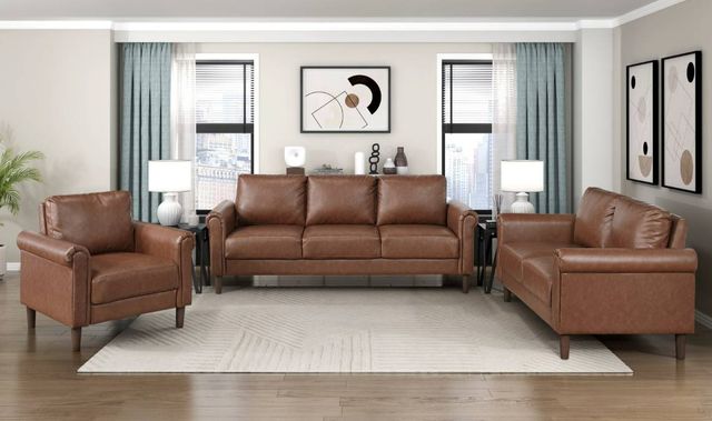 Homelegance® Hector Chocolate Sofa-1