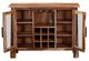 Porter International Designs Kalispell Natural Bar Cabinet-4