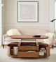 aspenhome® Caden Spiced Caramel Lift Top Cocktail Table-1